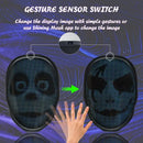 Smart LED Gesture-Sensing Light-Up Mask, 45 Dynamic + 70 Static Patterns, Party Atmosphere Essential / Battery-Powered Version