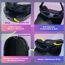 Smart LED Gesture-Sensing Light-Up Mask, 45 Dynamic + 70 Static Patterns, Party Atmosphere Essential / Battery-Powered Version