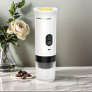 Portable 20Bar High - Pressure Extraction Coffee Machine, 80ml Stainless Steel Water Tank + Foldable Stand, Low - Battery Alert & Real - Time Temperature Control, Enjoy Barista - Quality Coffee on the Go, at Office or While Driving。black