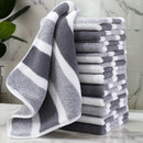 12PCS Thick Absorbent Lint-Free Coral Fleece Kitchen Cleaning Cloth, Easily Removes Grease, Hangable for Drying.PINK