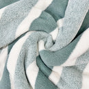 GREEN 12PCS Thick Absorbent Lint-Free Coral Fleece Kitchen Cleaning Cloth, Easily Removes Grease, Hangable for Drying