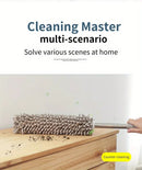 Coffee brown  Household Cleaning Duster / Static Duster / Dust Sweeper / Telescopic & Non-Shedding / Washable & Bendable / High-Reach Cleaning Tool / Cleaning Tools & Supplies
