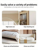 khaki  Household Cleaning Duster / Static Duster / Dust Sweeper / Telescopic & Non-Shedding / Washable & Bendable / High-Reach Cleaning Tool / Cleaning Tools & Supplies
