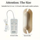 1 Multi-Scene Cable Storage Box Durable Desktop TV Cable Management System with Lid  Scratch-Resistant Storage Case, Suitable for Power Strips, Chargers, and Home Office Supplies.(light brown)