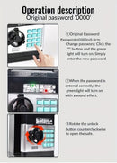 BLACK Children's Password Piggy Bank, Stores Coins & Paper Money, Auto Roll-Up, Sound & Light Interaction, Fosters Good Savings Habits. Battery Not Included