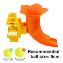 Manual Ball Launcher: Adjustable Difficulty, No Batteries Needed, Clip-On Automatic Ball Dispensing, Human-Pet Interaction and Solo Play All in One