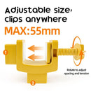 Manual Ball Launcher: Adjustable Difficulty, No Batteries Needed, Clip-On Automatic Ball Dispensing, Human-Pet Interaction and Solo Play All in One