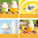 Portable multifunctional large-capacity tumbler, featuring powerful performance for juicing, baby food, and ice crushing. Perfect for home, outdoor, and fitness use, offering fresh and healthy beverages anytime, anywhere.orange