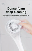 Multi-Function Electric Body Brush: 360° Rotation, Auto-Cleaning, 5 Brush Heads, 3-Speed Adjustment, Wet & Dry Use for Home Spa Experience.GREEN