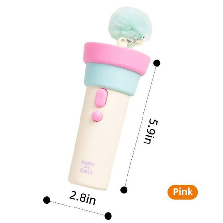Electric Cat Fishing Wand Toy: One-Button Launch with Spring Retraction, the Perfect Stress-Relief Toy for Human-Pet Interaction/Black [gift battery *2+ replacement head *2+ screwdriver]