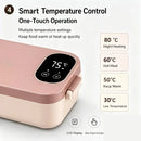900ml Cordless Heating Lunch Box, 7200mAh Long Battery Life, Portable Meal Warmer (Bean Paste Pink))