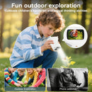 Children's 1000X Digital Microscope 2.4 Inch IPS Screen Portable Mini LED Microscope with Photo Video and PC Connection Science Educational Toy.WHITE