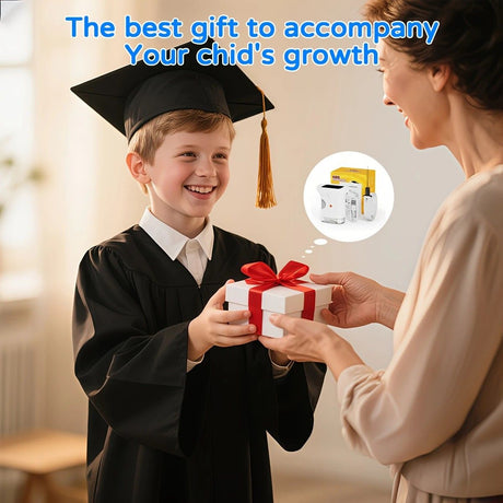 Children's 1000X Digital Microscope 2.4 Inch IPS Screen Portable Mini LED Microscope with Photo Video and PC Connection Science Educational Toy.YELLOW
