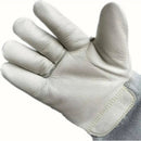Thermal Leather Freezer Work Gloves – Thinsulate Lined, Kevlar Reinforced Cold Store & Outdoor Winter Safety Gloves(40CM/15.75IN)