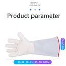 Thermal Leather Freezer Work Gloves – Thinsulate Lined, Kevlar Reinforced Cold Store & Outdoor Winter Safety Gloves(36cm/14.17in)
