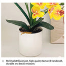 Artificial Moth Orchid Potted Plant, Bringing Natural Vitality into Your Home; Flowers Never Wilt, Staying Evergreen All Year Round./Purple heart