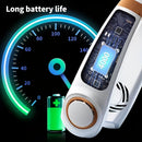 New Neck Hanging Fan Portable Mini USB Fan Personal Cooling Turbine Small Charging Quiet Lazy-Friendly.white