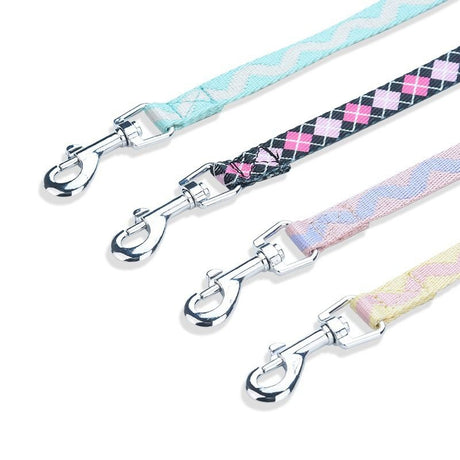 Y-Shaped Anti-Pull Pet Harness + Leash Set: Breathable Mesh, Adjustable, No Neck Choking, Suitable for Small to Medium-Sized Dogs and Cats, Makes Walking Easier. (mint green, Size S)