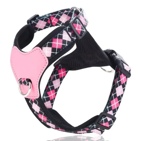 Y-Shaped Anti-Pull Pet Harness + Leash Set: Breathable Mesh, Adjustable, No Neck Choking, Suitable for Small to Medium-Sized Dogs and Cats, Makes Walking Easier. (YELLOW, Size L)