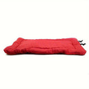 High-quality moisture-proof thick portable camping dog bed suitable for medium / large / small dogs - durable polyester outdoor mat with handle foldable design suitable for travel home and camping trips camping bed.GREY