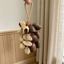 Handmade nutshell wind chime, nutshells rustling in the wind, bringing a touch of mountain forest atmosphere to your home.