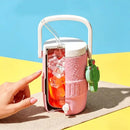 Can-style insulated drink holder, mini can cooling cup, portable double-layer lightweight travel camping outdoor insulating sleeve for soda, beer and other beverages.(pink)