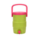 Can-style insulated drink holder, mini can cooling cup, portable double-layer lightweight travel camping outdoor insulating sleeve for soda, beer and other beverages.(GREEN)