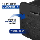 1 Car Trunk Organizer, Automotive Storage, Reinforced Handle, Foldable Multi-Compartment Car Organizer, 600D Oxford Fabric, Suitable for Any Car, SUV, Minivan, Vehicle Storage.BLUE