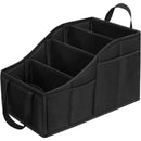 Car Multi-Compartment Organizer: Non-Slip & Spacious, 4-Section Storage for a Tidy Interior
