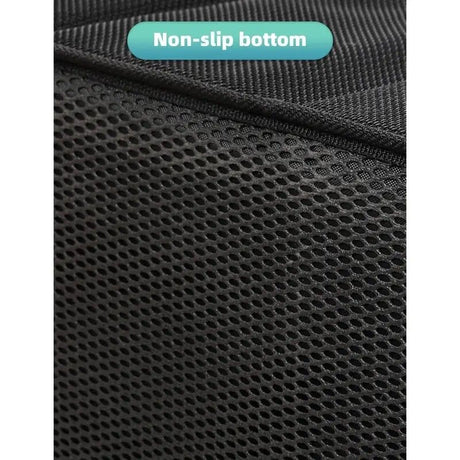 Car Multi-Compartment Organizer: Non-Slip & Spacious, 4-Section Storage for a Tidy Interior