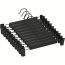 30-Pack Multi-Purpose Adjustable Pant Hangers: Thickened Non-Slip Clips, 360° Rotating Hook, Adjustable Width, Suitable for Organizing and Drying Various Clothes, Towels, and More.