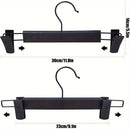 30-Pack Multi-Purpose Adjustable Pant Hangers: Thickened Non-Slip Clips, 360° Rotating Hook, Adjustable Width, Suitable for Organizing and Drying Various Clothes, Towels, and More.