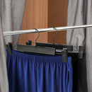 30-Pack Multi-Purpose Adjustable Pant Hangers: Thickened Non-Slip Clips, 360° Rotating Hook, Adjustable Width, Suitable for Organizing and Drying Various Clothes, Towels, and More.