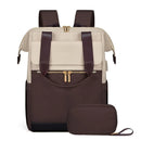 khaki Korean-style Fashion Compact Backpack, Multi-functional & Large Capacity, Lightweight & Easy to Carry, Fits Daily Commute, Lunch Outings, and Short Trips.