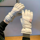 Women's Winter Thick Warm Gloves｜Windproof, Anti-Slip, Touchscreen, Suitable for Skiing, Cycling, and Electric Scooters(BLUE)