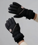 Women's Winter Thick Warm Gloves｜Windproof, Anti-Slip, Touchscreen, Suitable for Skiing, Cycling, and Electric Scooters(BLUE)