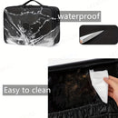 Professional Makeup Case: Flexible Zoning, Triple-tier Capacity, Your Hassle-free Travel Storage Partner.