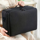 Professional Makeup Case: Flexible Zoning, Triple-tier Capacity, Your Hassle-free Travel Storage Partner.