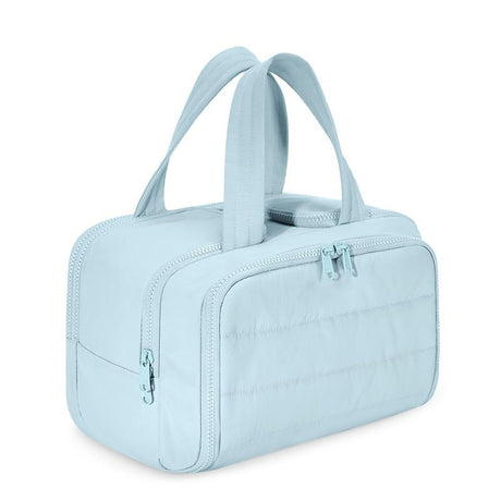 Travel Toiletry & Makeup Bag – Large Capacity Organiser Wash Bag with Compartments(black)