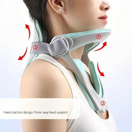 1 Adjustable Neck Support Brace, Cervical Spine Protector, Prevents Head Droop, Suitable for Adults and Children