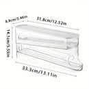 2pcs Automatic Replenishing Egg Box: Refrigerator Storage Essential, Space - saving and Easy to Access