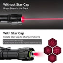 1 piece Red High-Power Red Laser Pointer, Laser Pointer for Indoor Meetings, Tactical Laser Flashlight for Outdoor Camping and Hiking