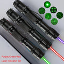 1 piece Green High-Power Green Laser Pointer, Laser Pointer for Indoor Meetings, Tactical Laser Flashlight for Outdoor Camping and Hiking