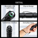 1 piece Green High-Power Green Laser Pointer, Laser Pointer for Indoor Meetings, Tactical Laser Flashlight for Outdoor Camping and Hiking
