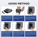 Heated Ankle Wrap with Massage – Infrared Heat Therapy, Vibration Massage, Rechargeable & Adjustable Strap | [NEW ARRIVAL]