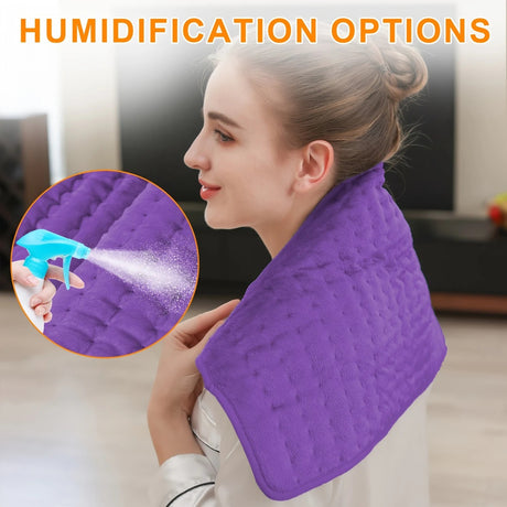 Dark grey This large heating pad (24