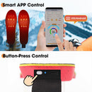 Rechargeable Heated Insoles with Bluetooth APP Control – 3 Heat Settings (40–60°C), Trim-to-Fit, 3000mAh Battery | NEW ARRIVAL(NO: L)