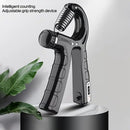 Adjustable Heavy-Duty Grip Strengthener with Counter, 10-100kg – Powerful Forearm and Wrist Builder for Complete Muscle Training & Strength Conditioning(BLACK+GREY)