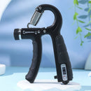 Adjustable Heavy-Duty Grip Strengthener with Counter, 10-100kg – Powerful Forearm and Wrist Builder for Complete Muscle Training & Strength Conditioning(BLACK)