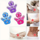 "Palm Nine-Ball Massager" – One Roll Relieves Fatigue, Full Relaxation for Neck, Shoulders, Legs and Feet. Take It Anywhere at Home or Work. A New Essential for Healthy Living.（pink)